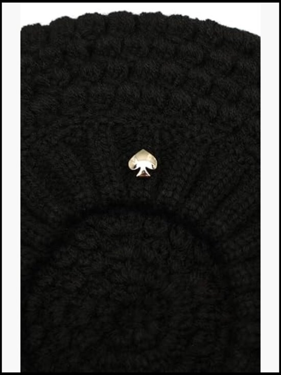Crochet Rib Beret - Wool Blend Pull-On Beanie